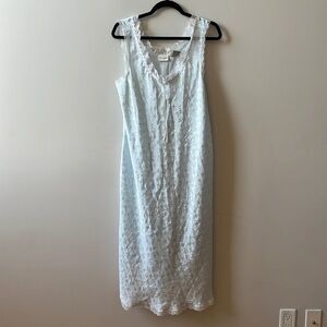 Vintage Baby Blue Long Nightie
